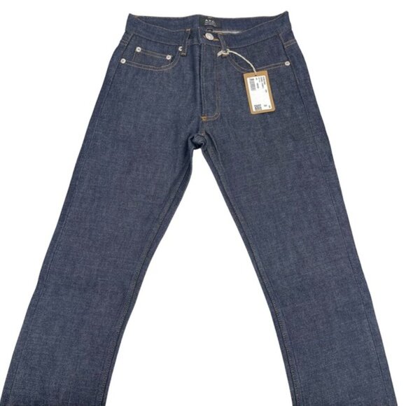 NWT A.P.C. Men's New Cure Jean Sz 25 Indigo Selvedge Denim - Picture 10 of 15